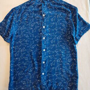 Blue Shark Shirt Large
